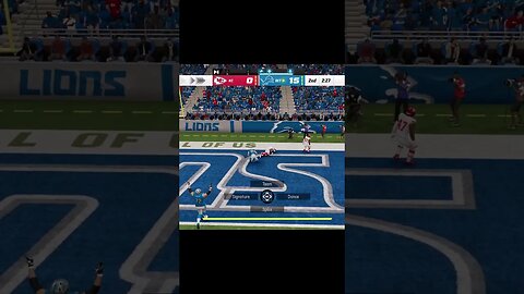 Winning a ranked game with every team before Madden 24 Beta! #DetroitLions #Madden23 #Shorts