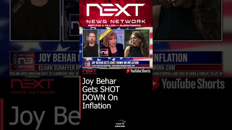 Joy Behar Gets SHOT DOWN On Inflation #shorts