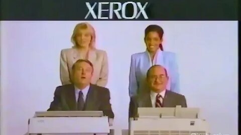 1986 IBM Memorywriter "Secretaries Vs. Bosses" 80's Xerox Commercial (80's Ad)