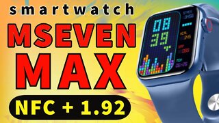 IWO Smartwatch Mseven Max Nfc m seven max vs hw67 plus dt7 max s7 max w27 max hw67 pro max
