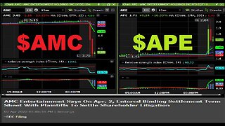 AMC & $APE STRAIGHTFORWARD BREAKDOWN OF WHATS HAPPENING