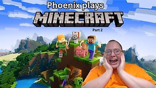 Phoenix plays Minecraft - part 2 - Cave delving seeking out iron