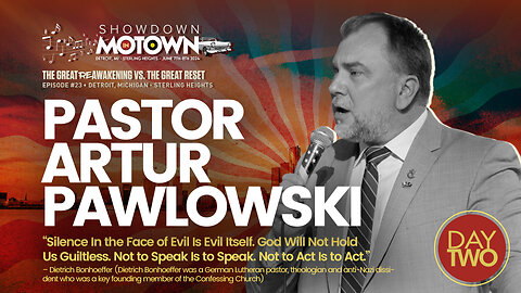 Pastor Artur Pawlowski | Pastor Artur Pawlowski Speaks At ReAwaken America Tour Detroit, Michigan! Join Navarro, Flynn, Eric Trump & Team America At Oct 18-19 Selma, NC ReAwaken! Request Tix Via Text 918-851-0102