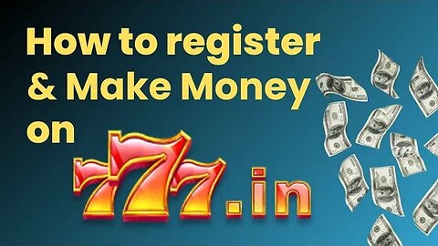 777.in Gaming Platform: How to Register & Make Money on 777.in Gaming Platform #777 #betting #gaming