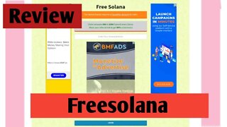 Review || Can you earn free solana with freesolana.link? || legit or scam? || easy to earn SOL?
