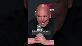 Dana White | Francis thinks he has some McGregor Mayweather fight on his hands, which he does not.