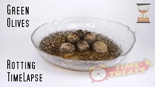 Green Olives Rotting Decomposting Timelapse