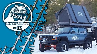 Solo Winter Camping In The Diesel Jeep XJ (Overland Vlog 12)