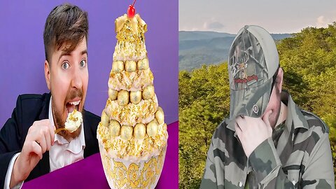 I Ate $100,000 Golden Ice Cream (MrBeast) REACTION!!! (BBT)