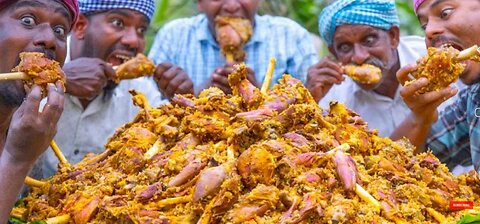 NALLI BIRYANI | Mutton Biryani Recipe Cooking in Village | Mutton Bone Marrow | Lamb Shanks Recipe