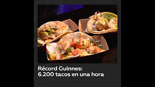 El festival ‘Tacos Tacos’ en la Ciudad de México bate récord Guinness