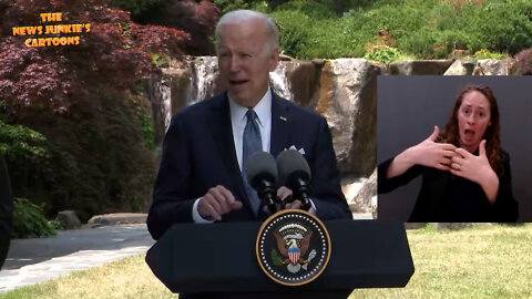 Biden: Just buy electric car ($55K), if you're worried (heh heh heh) about gas prices.