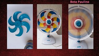 COMO DAR UMA NOVA CARA PARA O SEU VENTILADOR/ PINTANDO E DECORANDO/DIY/FAN