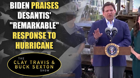 Biden Praises DeSantis' “Remarkable” Response to Hurricane