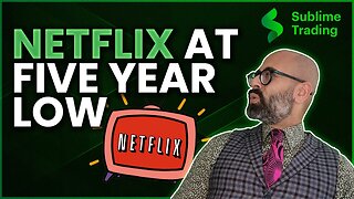 Netflix At Five Year Low