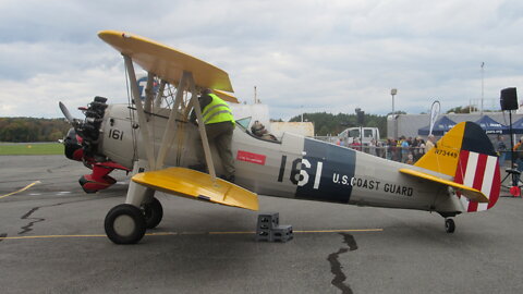 PT-17 Stearman Plane Ride out of Shannon Airport
