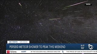 How to watch the Perseid meteor shower this weekend in San Diego