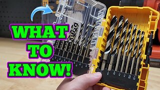 What You Don't Know About This DeWALT Drill Bit Set!