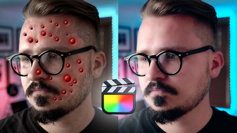 How to Remove SPOTS and BLEMISHES from VIDEO! #FCPX Tutorial!