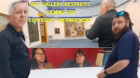 VLOG— Is Filming Allowed In An Art Gallery? (Watch To Find Out!!)