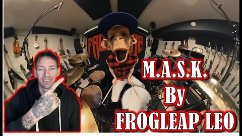 GOTTA LOVE HIM!!! M.A.S.K Theme (metal cover by Leo Moracchioli) REACTION