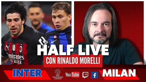 INTER-MILAN 🎙️ il commento al primo tempo di Champions League con Rinaldo Morelli | HALF LIVE