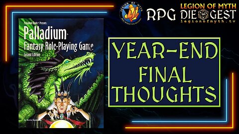 [119-1.2] - PALLADIUM FANTASY RPG - A look back & final thoughts
