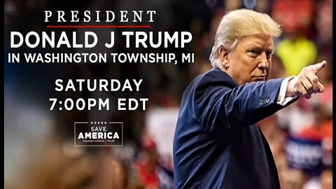 President DONALD J.TRUMP rally in Washington Township, MI 02.04.2022 ( Русский перевод)