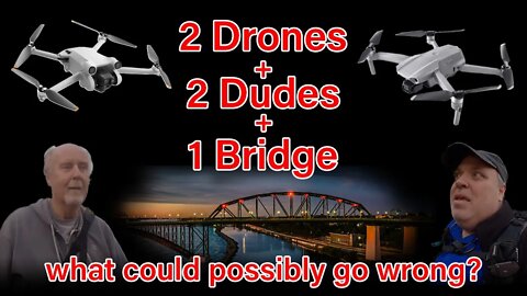 Drones At The Peace Bridge