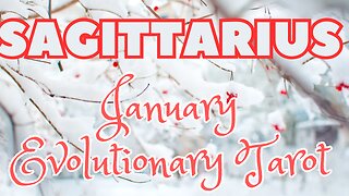 Sagittarius ♐️ -Limitless new life! January Evolutionary Tarot reading #tarotary #sagittarius #tarot