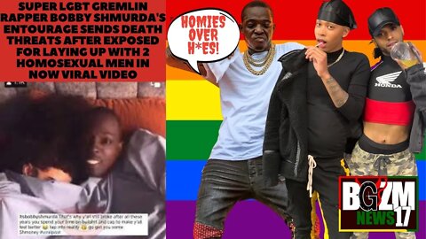 Super LGBT Rapper @Bobby Shmurda's Entourage Sends Death Threats To Alleged LGBT Lover Xavier Raza