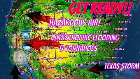 Storm Hilary Coming! Catastrophic Flooding, Tornadoes, Hazardous Air & More.. - The WeatherMan Plus