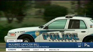 Injured Officer Bill: Would Help Officers Who Were Injured In the Field
