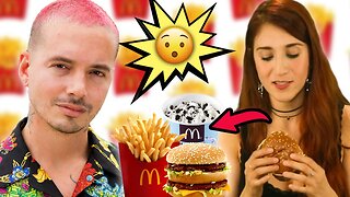 Probando La Hamburguesa De McDonalds De J Balvin | ¿Vale La Pena? | Reaccion