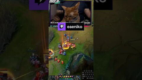 CAT STREAMER? MAIN GP LOL | eaeniko on #Twitch #cat #leagueoflegends #ganplank