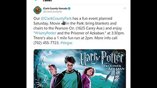 Movie in the Park on Saturday