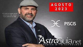 ♓ PISCIS - Agosto 2023 - Astrología | ¡Mercurio y Venus retrógrados! JORGE ROQUE | ASTROGUIA