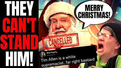 Tim Allen ATTACKED By Woke Lunatics Over JOKE In Disney Santa Clause Series | Want Him CANCELLED!