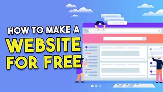 How To Make A Website For Free