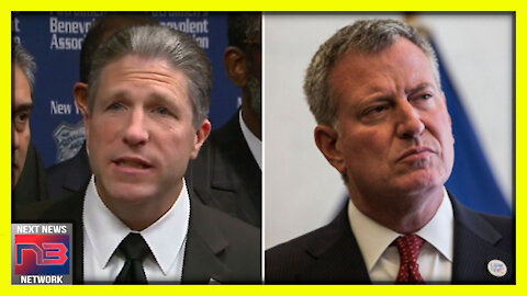 Bill de Blasio Just Got TORCHED by the NYPD Union President for his Pathetic Leadership