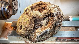 Woodturning: Volcanic Decay!