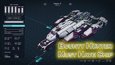 👑The Hunter S Must Have Bounty Hunter Ship | Professor Lvl 63👑 | Starfield Live Stream