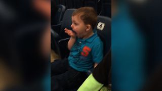 Boy Has Adorable Reaction To First Concert