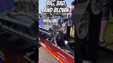 Front Engine Dragster - Big, Bad, and Blown #shorts