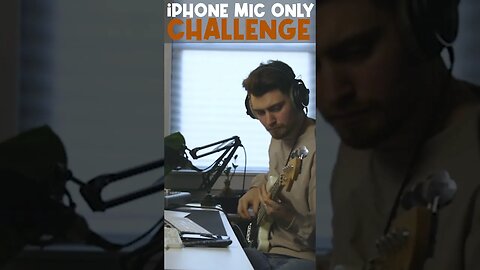 iPhone microphone music production challenge