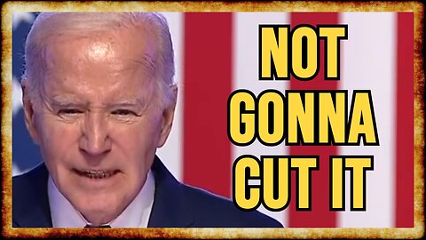 Biden's EMPTY Campaign Speech is Pure Trump Derangement Syndrome