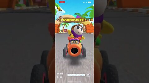 Mario Kart Tour - Yellow Shy Guy (Explorer) Gameplay (Exploration Tour Ranked Cup Reward Driver)