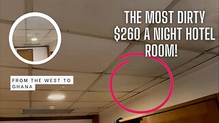 This $260 dollars a night hotel room in Ghana made me question if it’s the right decision