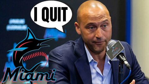 Derek Jeter QUITS On The Miami Marlins | He's DONE Being Patient, Steps Down Amid MLB Lockout