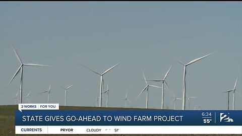 State Gives Go-Ahead To Wind Farm Project